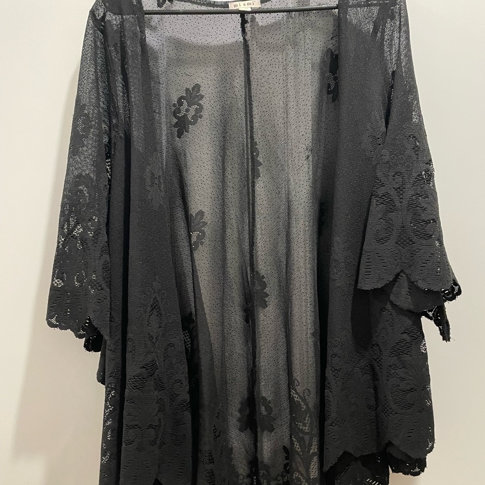Lace cover up